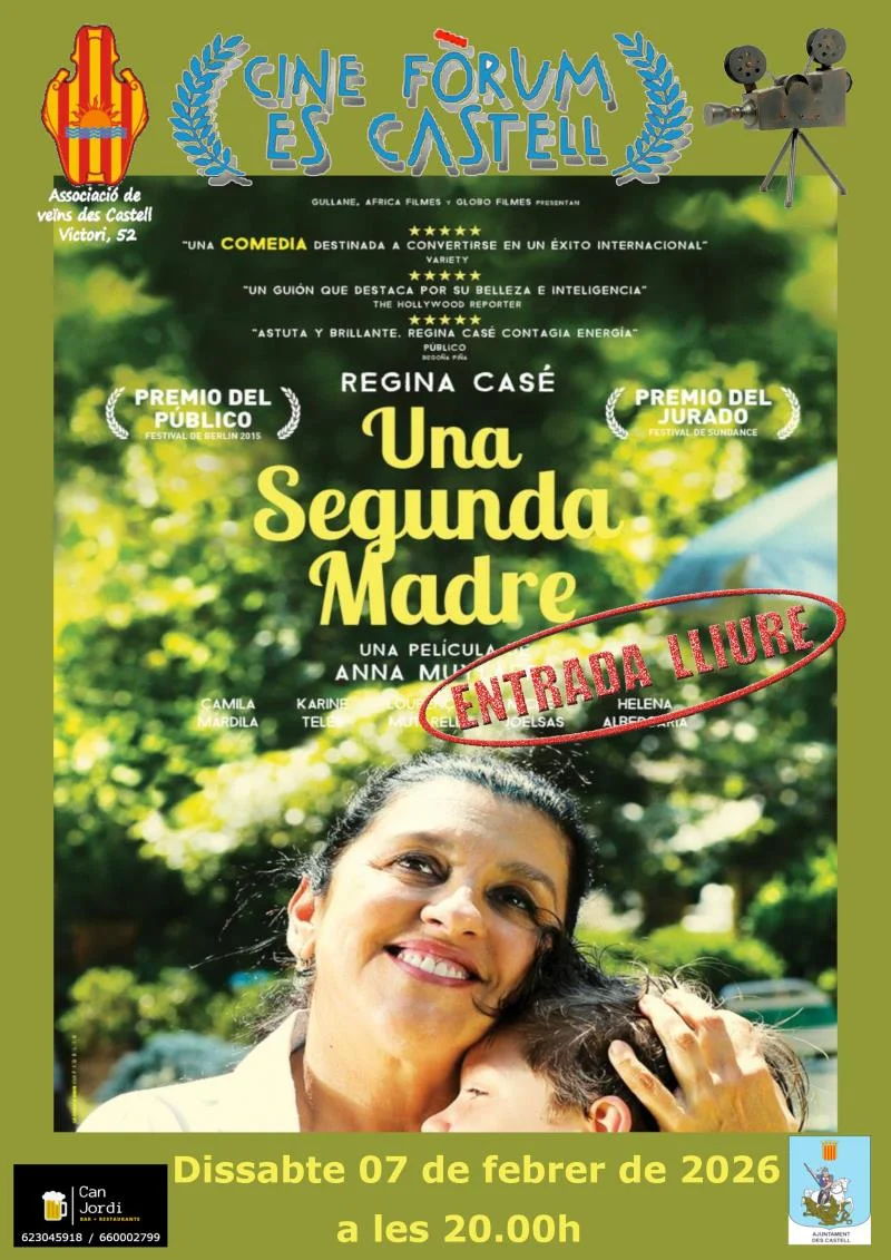 Cine fòrum: Una segunda madre