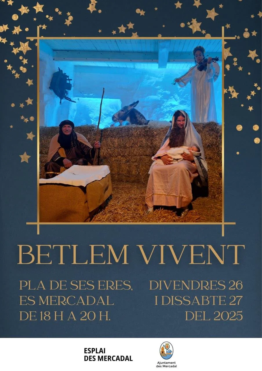 Viu la màgia del Nadal amb el Betlem Vivent des Mercadal