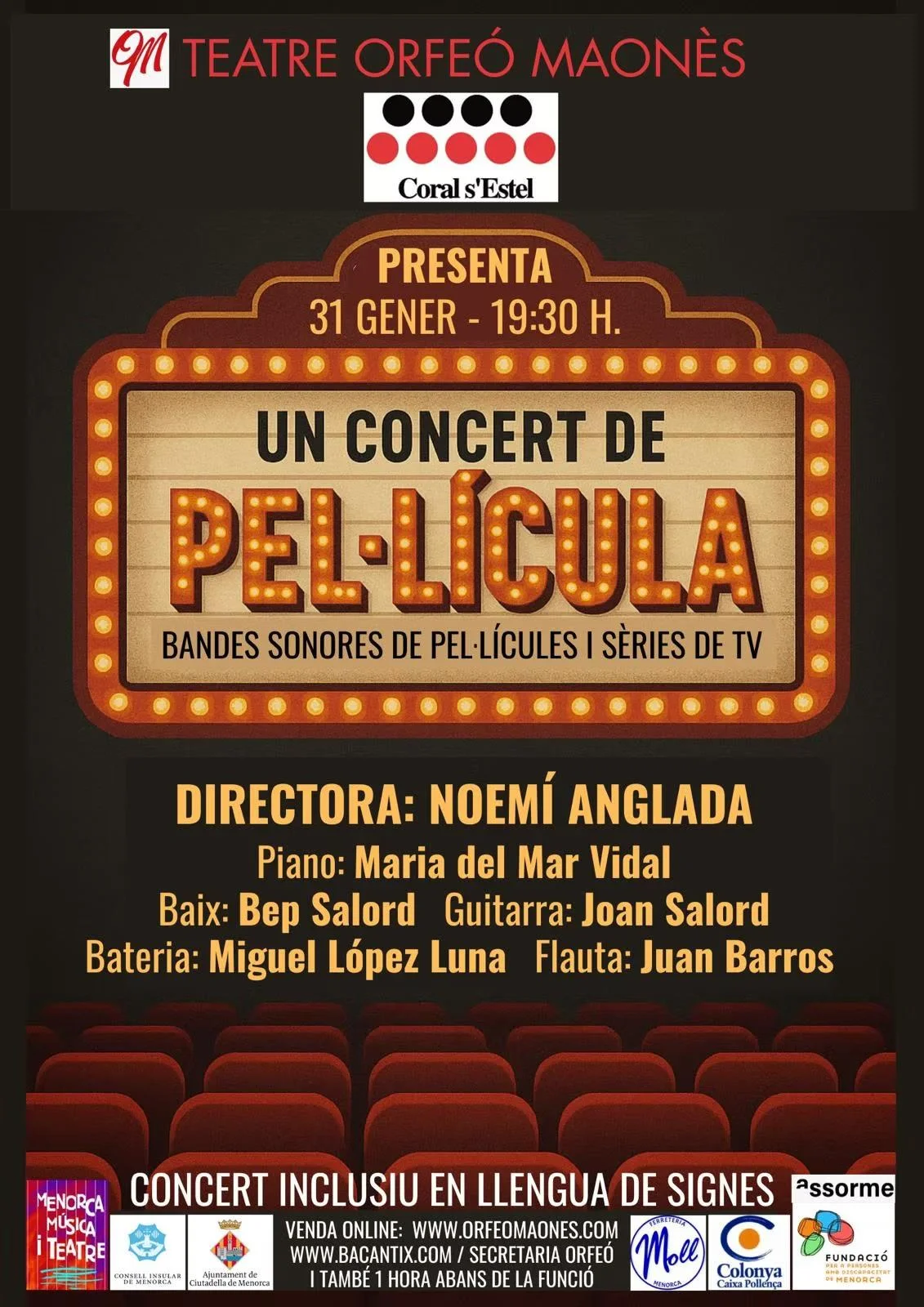 Un concierto de película: Coral s'Estel