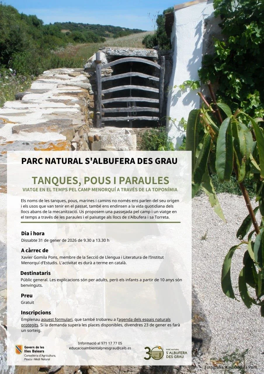 Viaje en el tiempo por el campo menorquín a través de la toponimia