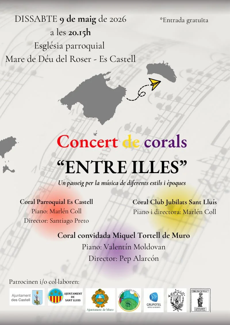 Concert de corals "Entre Illes"