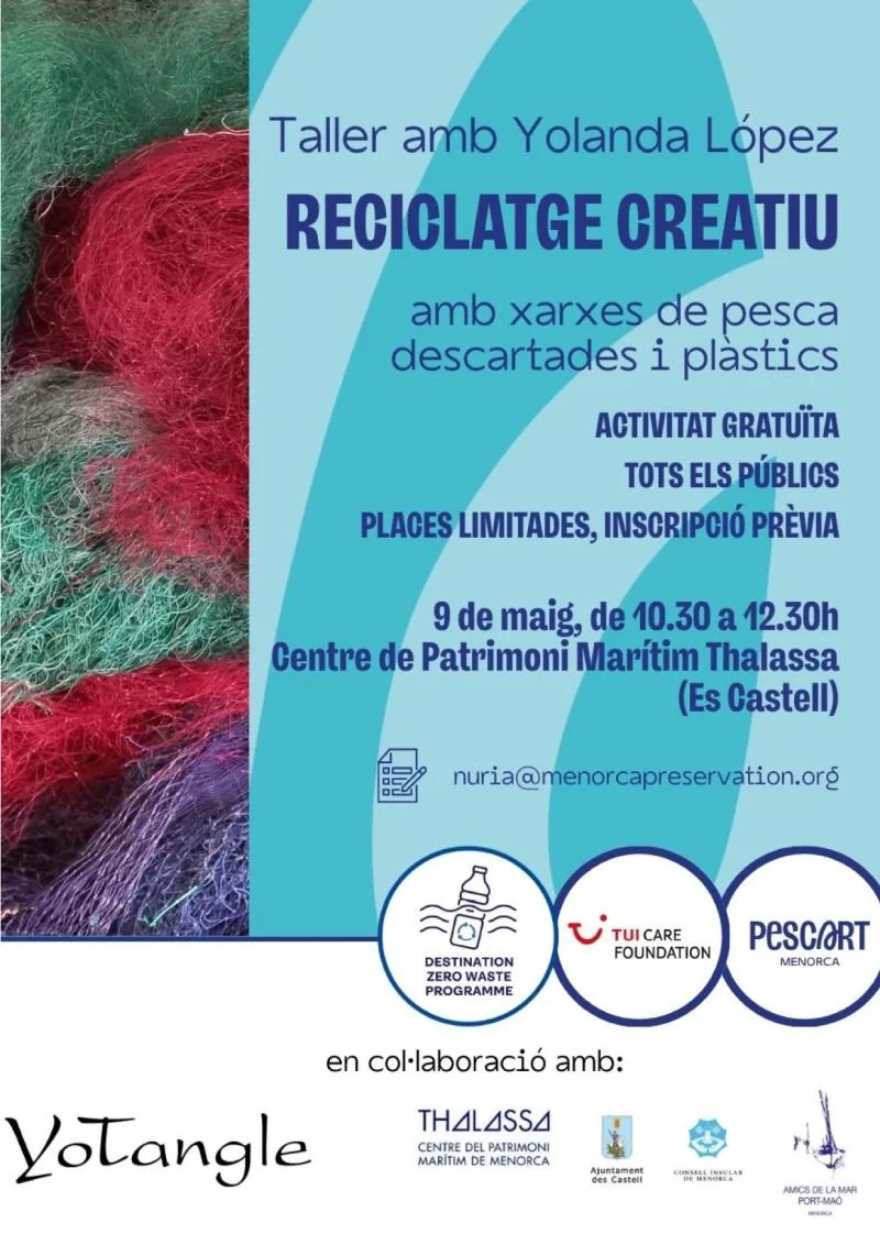Taller de reciclatge creatiu amb Yolanda López