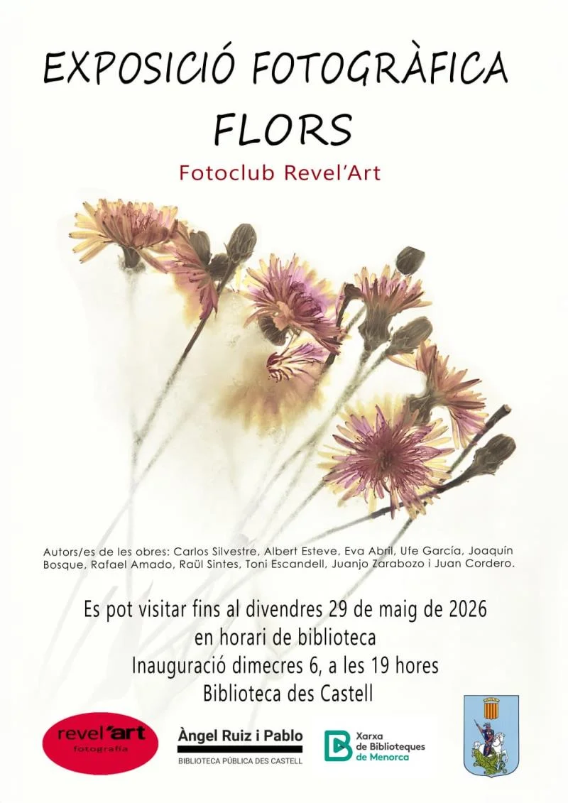 Exposició fotogàfica Flors - Revel'Art