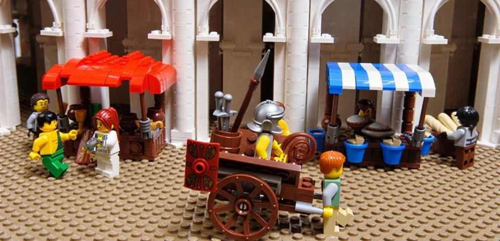 Legos en Roma: Construye la historia pieza a pieza