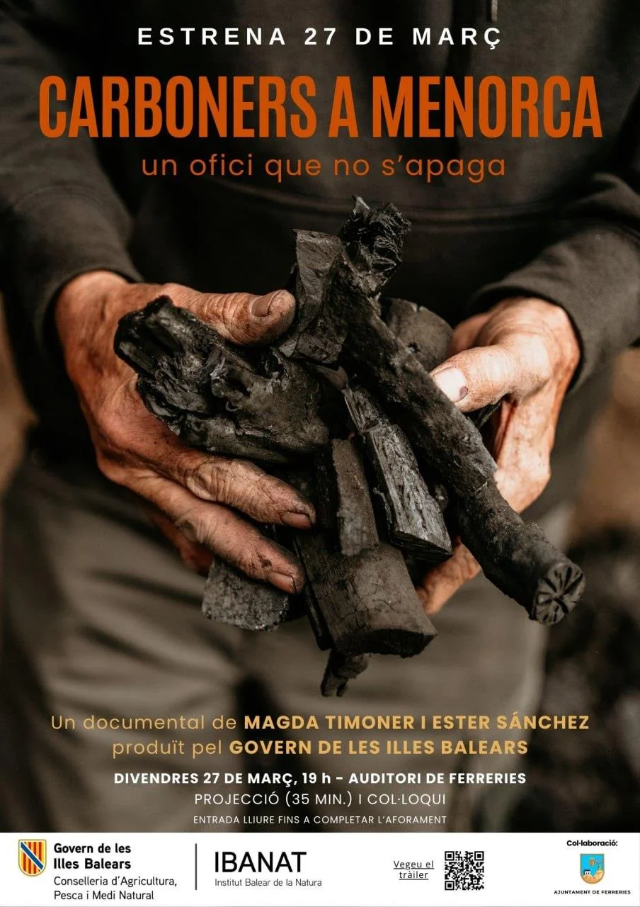 Estreno del documental "Carboners a Menorca": un oficio que no se apaga