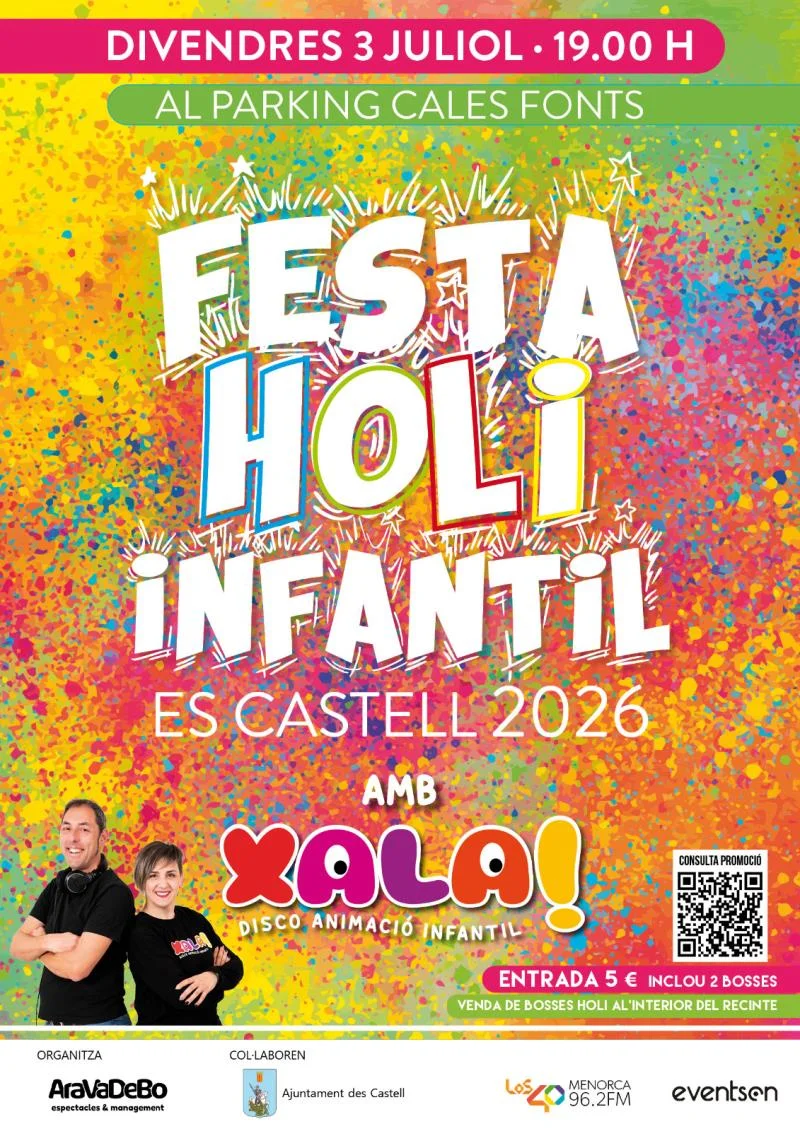 Festa Holi Infantil