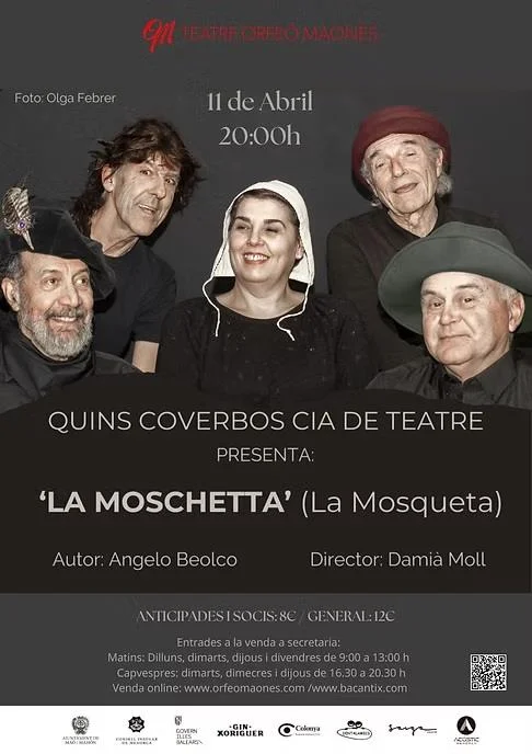 Quins Coverbos presenta "La Moschetta"