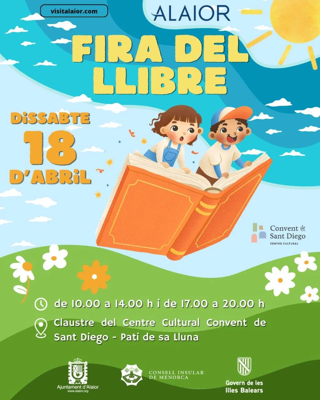 Feria del Libro de Alaior: una jornada mágica entre letras en el Pati de sa Lluna