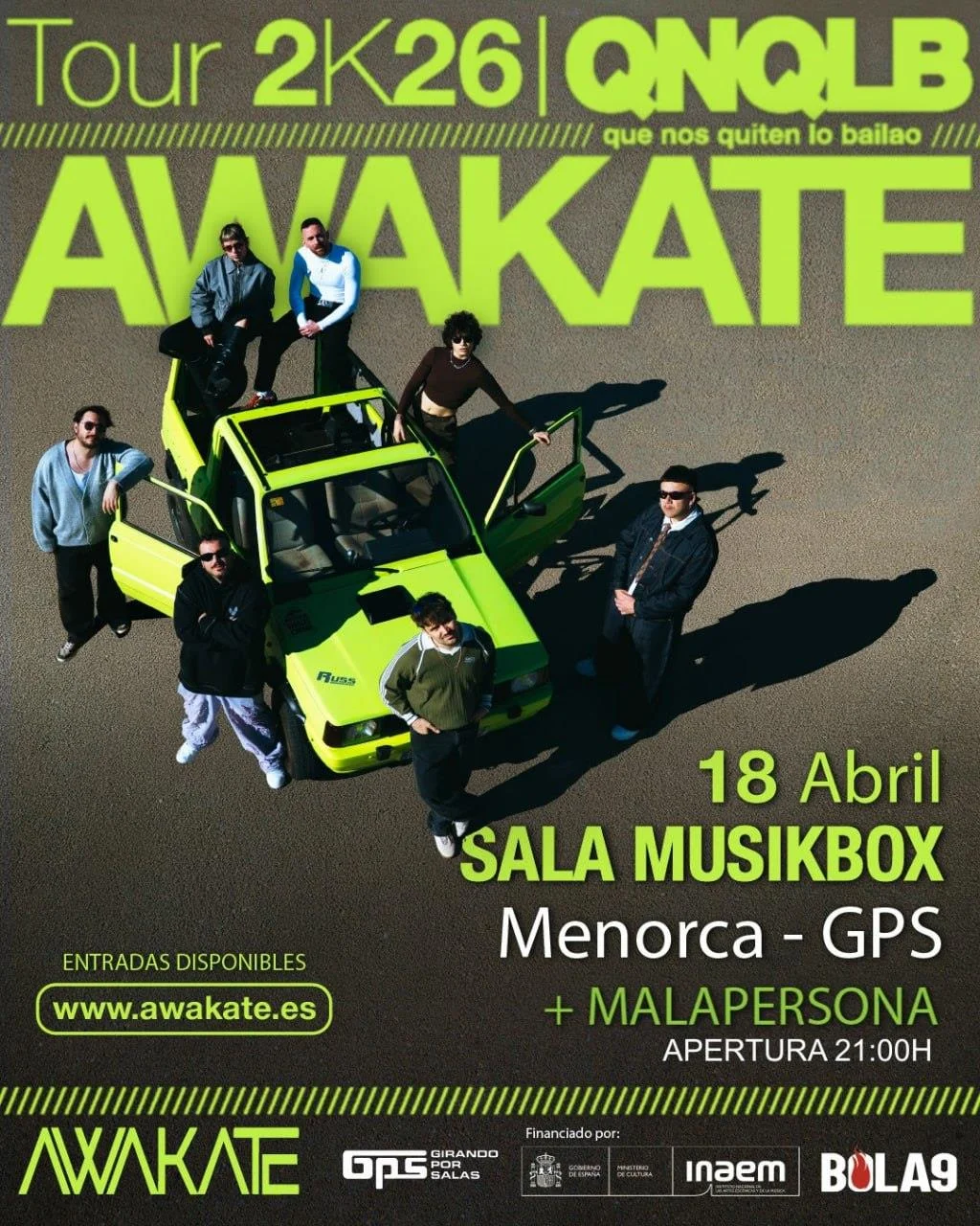 Awakate trae su "Tour 2K26" 