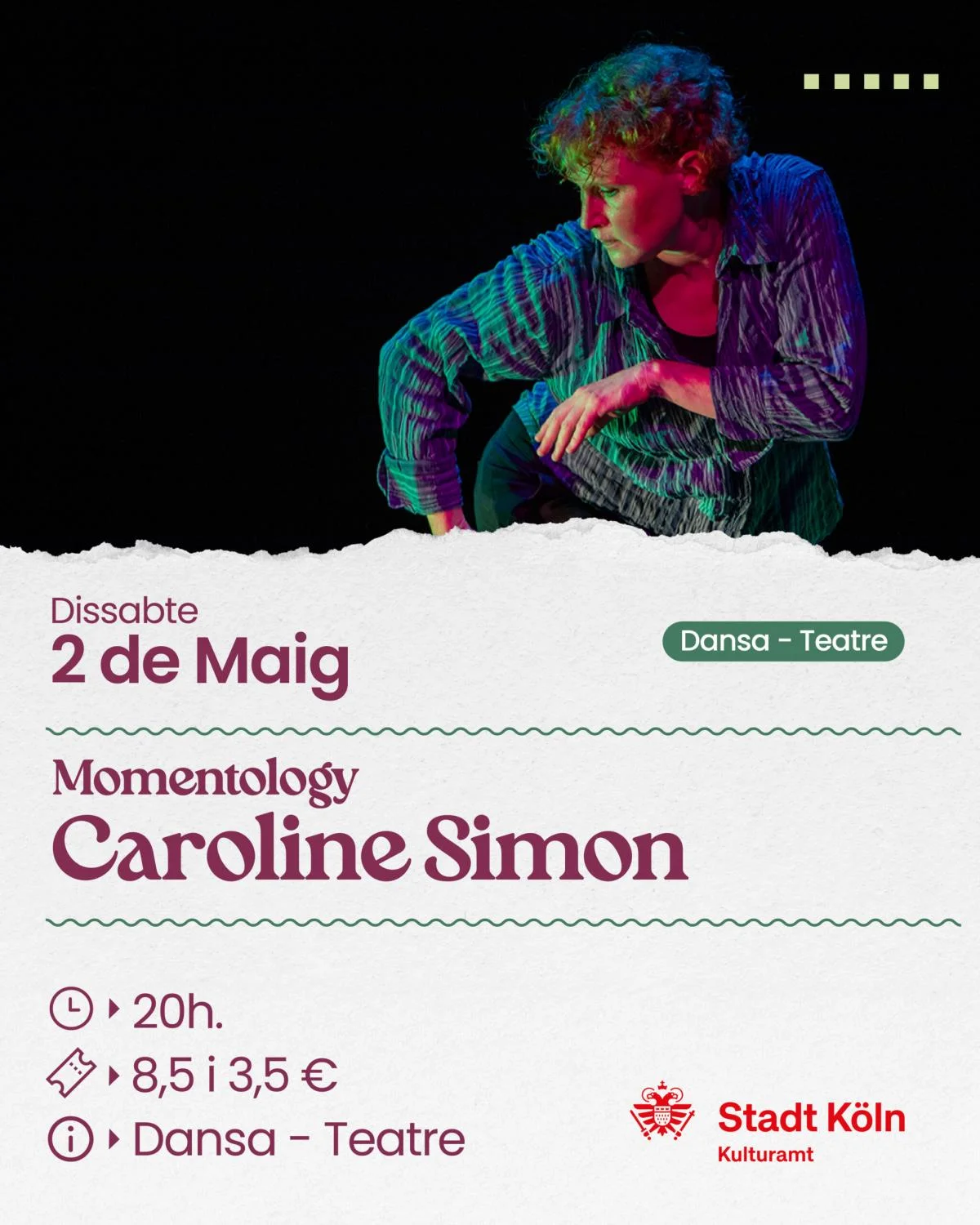 Momentology: Danza, teatro y el poder del instante con Caroline Simon