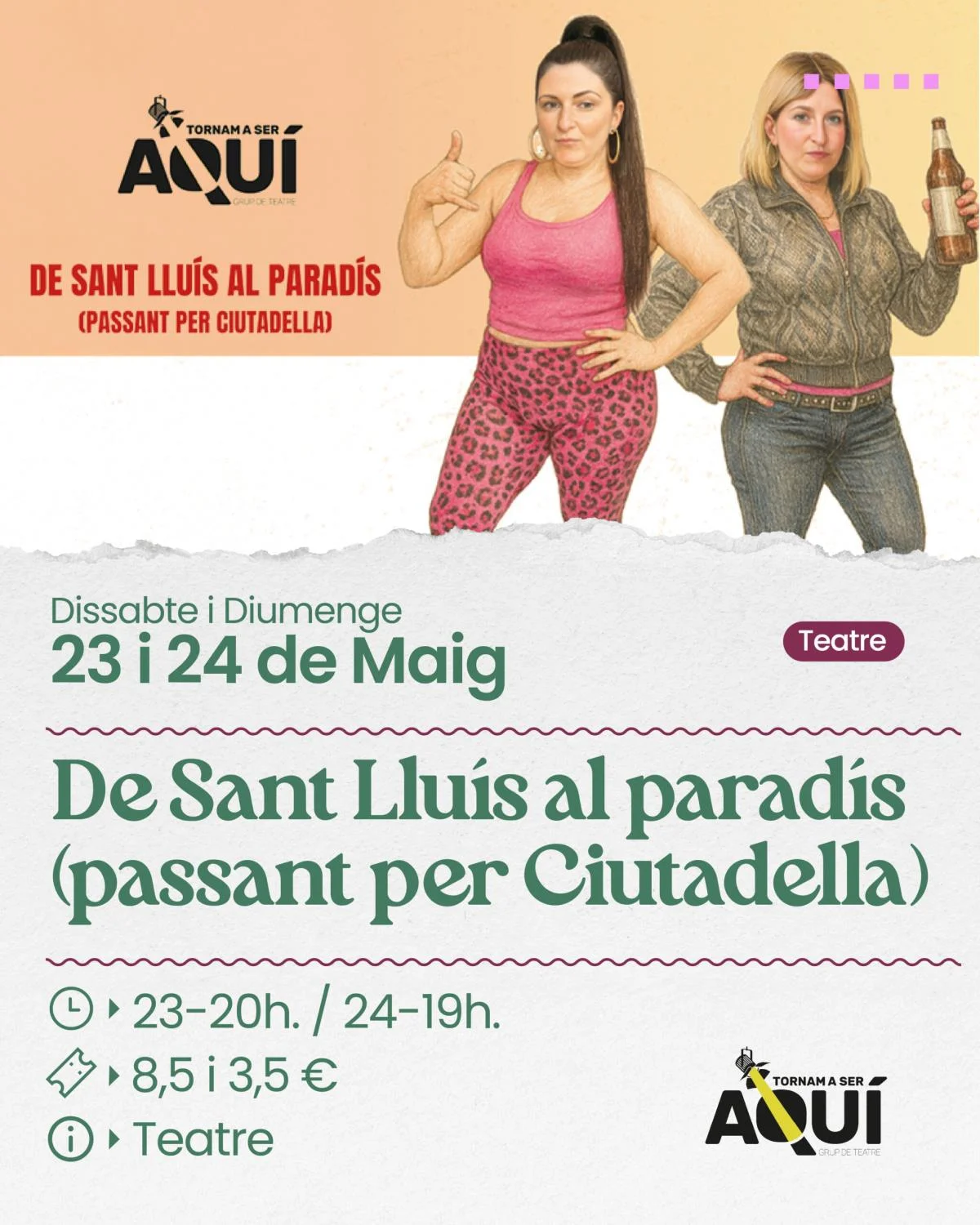 "De Sant Lluís al paradís": Una comedia de barrio y atracos a la menorquina
