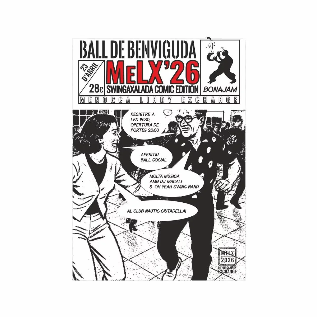 Menorca Lindy Exchange: Baile de Bienvenida