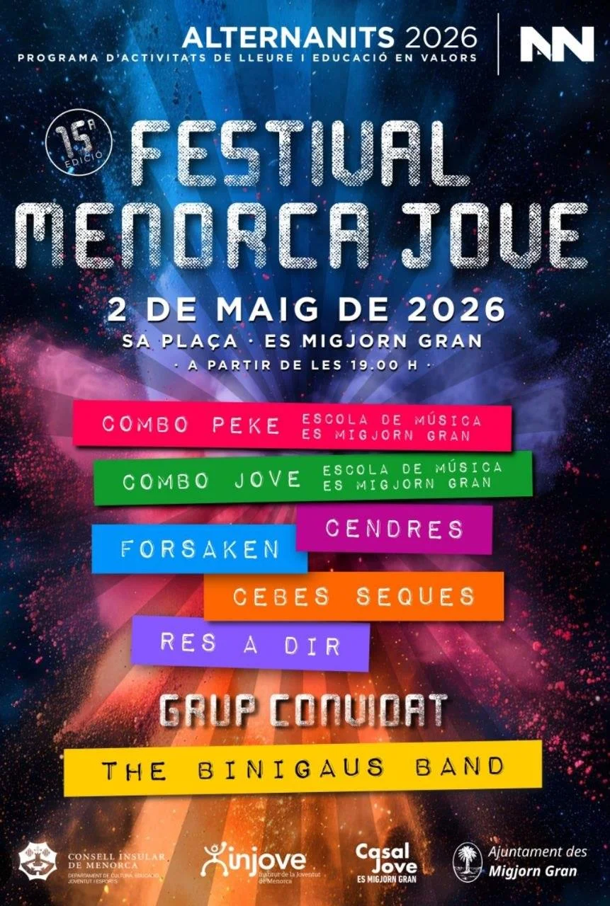 15º Festival Menorca Jove en Es Migjorn Gran: Una noche de música y talento local