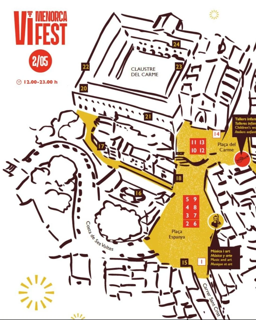 VI MENORCA FEST IN MAÓ: GASTRONOMY, WINE AND CULTURE IN THE HEART OF THE CITY