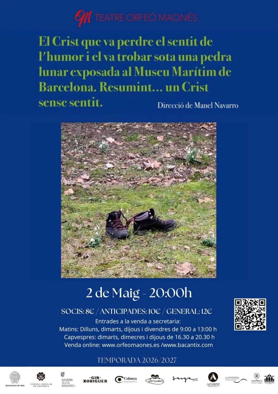 Teatro surrealista en el Orfeó Maonès: "Un Crist sense sentit"