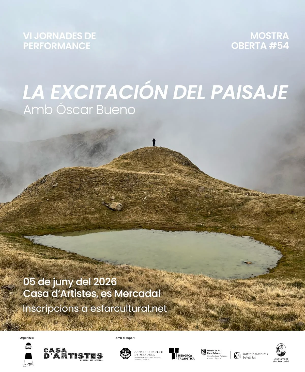VI Journées de Performance : Óscar Bueno - L'excitation du paysage
