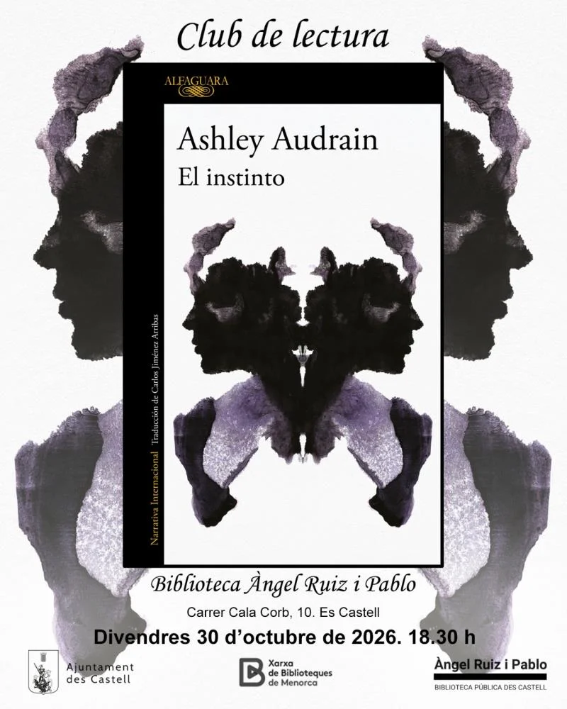 Club de lectura d'adults amb l'obra "El instinto ...