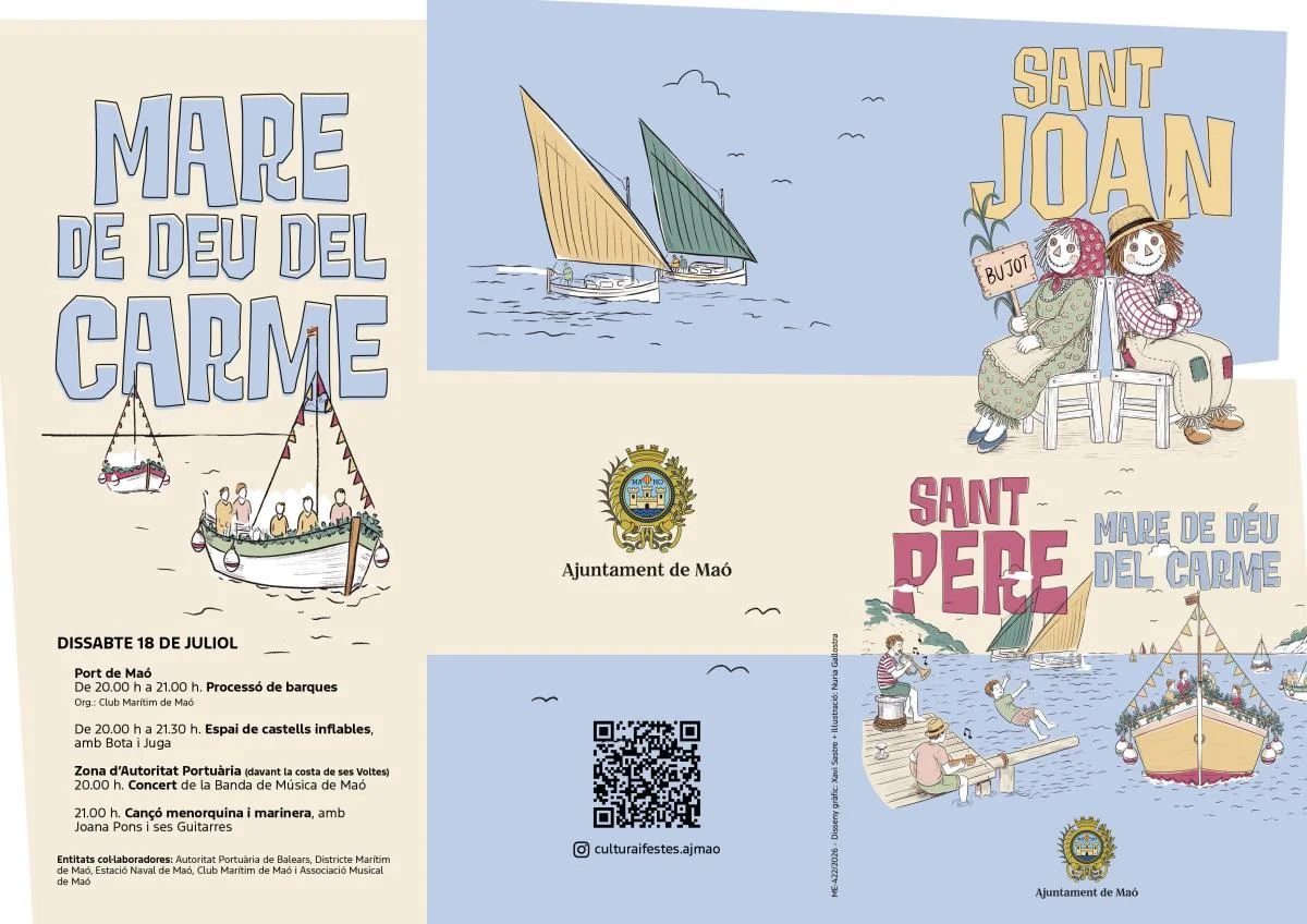 Sant Joan, Sant Pere i el Carme 2026