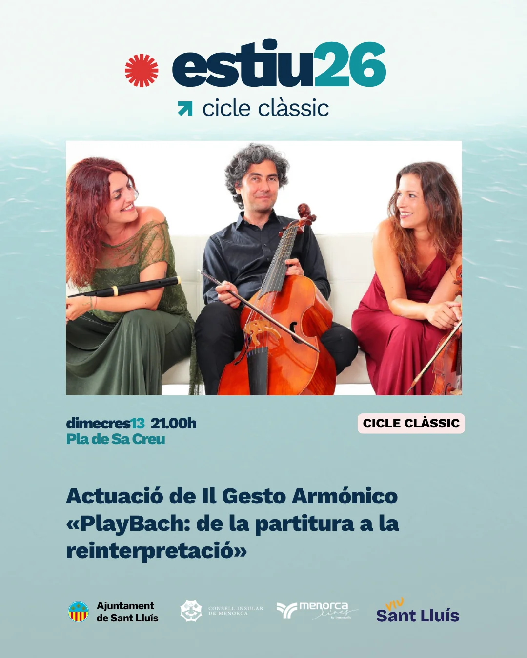 Concierto PlayBach, «De la partitura a la reinterpretació»