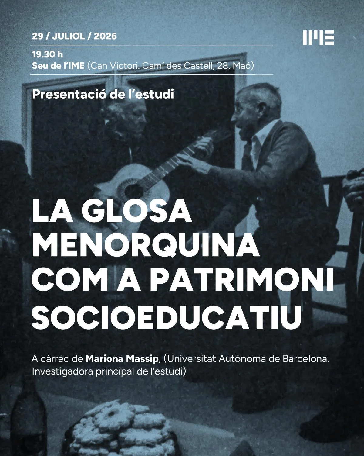 La glosa menorquina como patrimonio socioeducativo