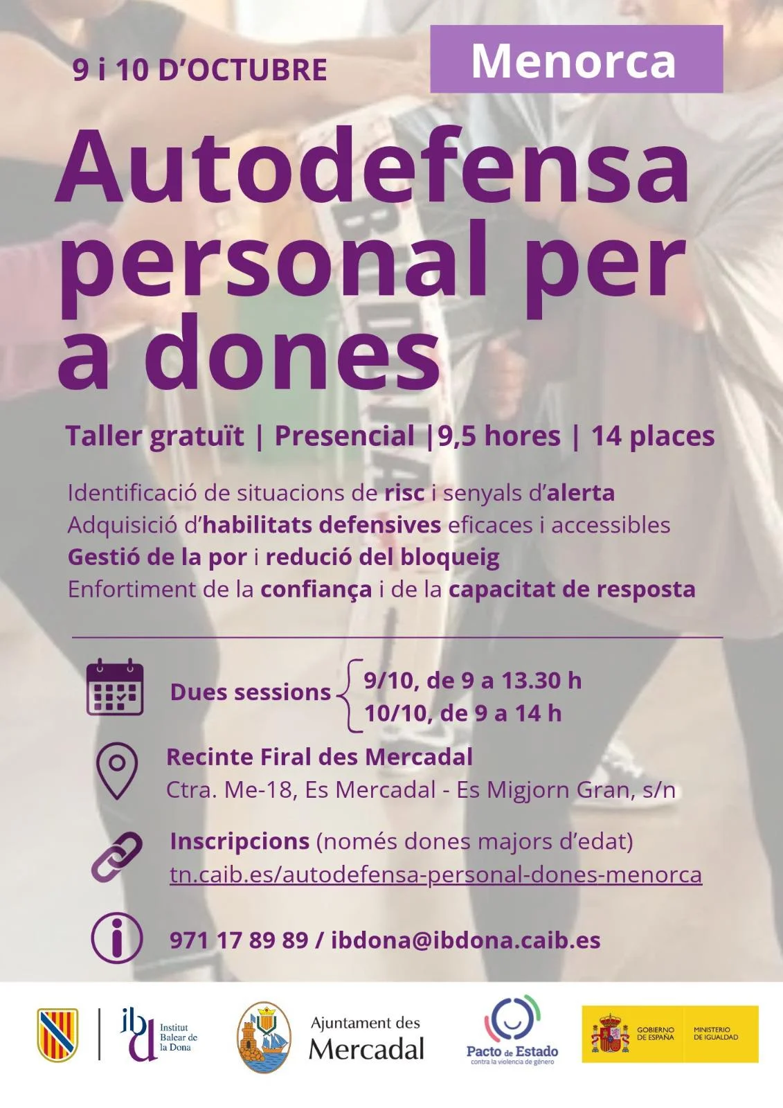 Audtodefensa personal para mujeres