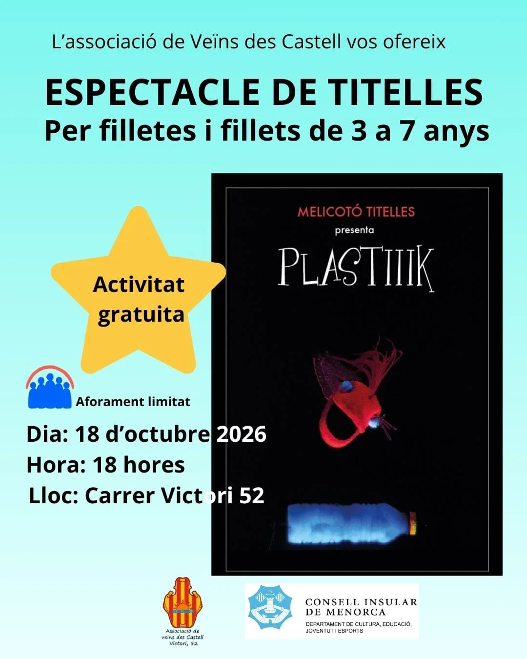 Espectáculo de luz negra "PLASTIIIK"