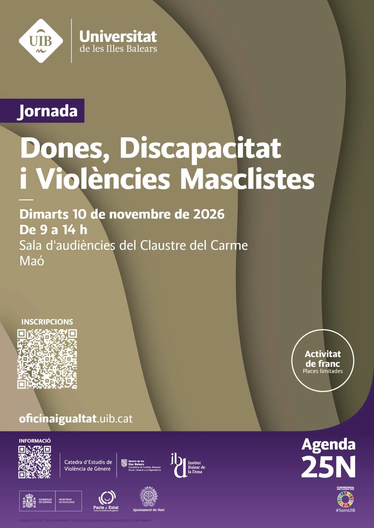 Jornades Dones, discapacitat i violències masclistes