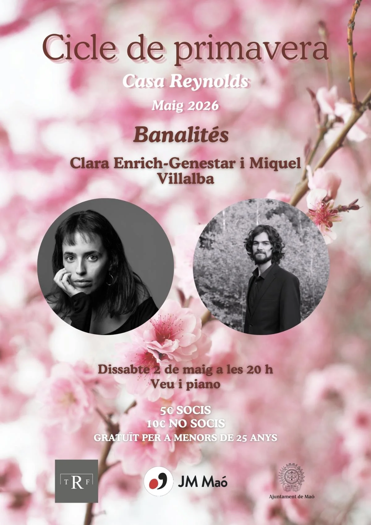 Banalités, amb Clara Enrich-Genestar i Miquel Villalba