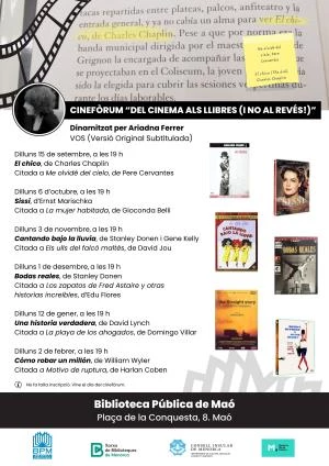 Del cinema als llibres (i no al revés!)