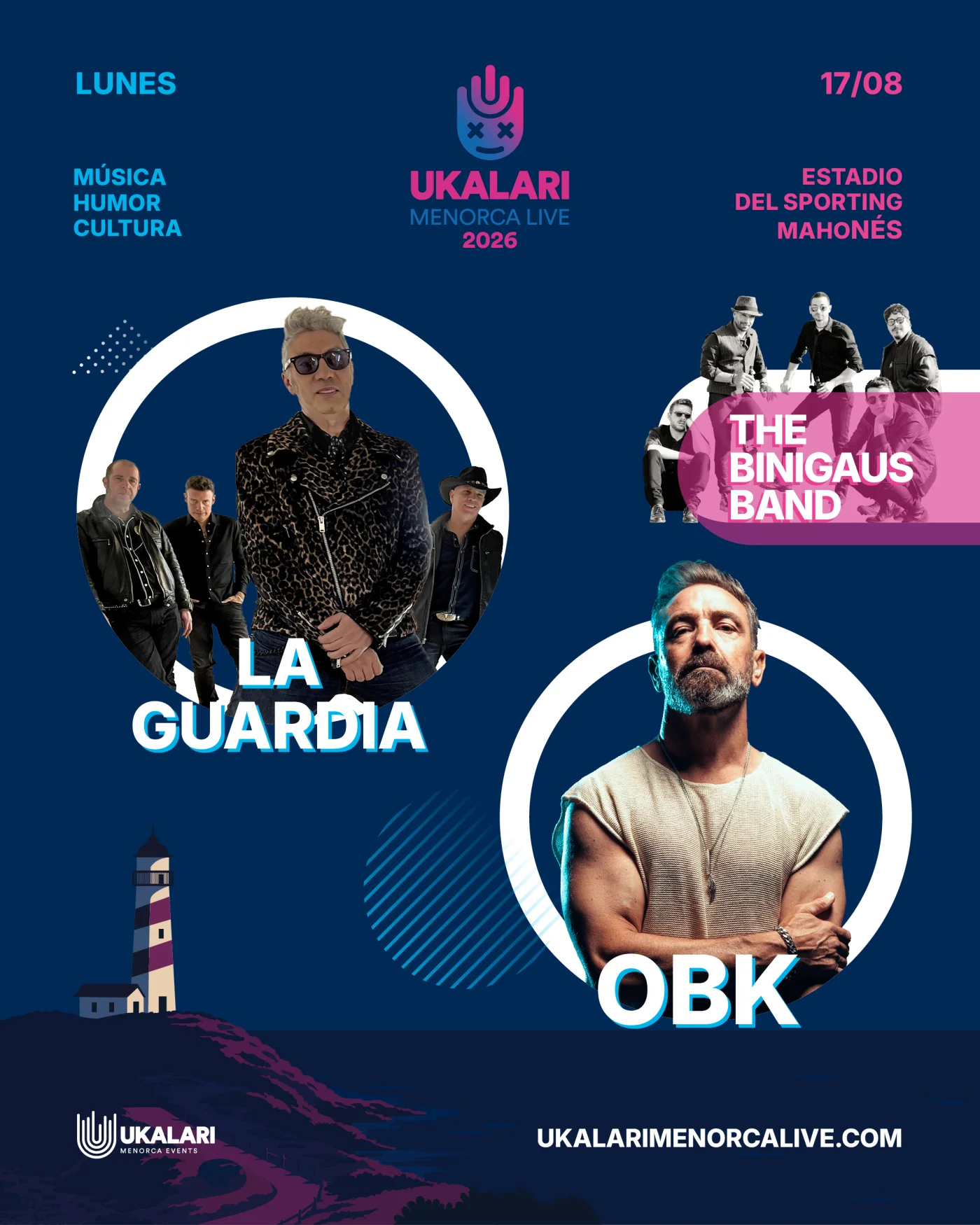 OBK, LA GUARDIA Y BINIGAUS BAND