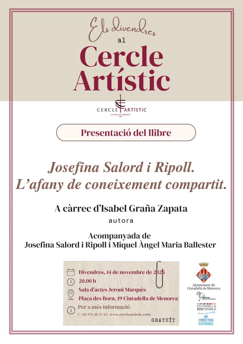Josefina Salord Ripoll. L'afany de coneixement compartit