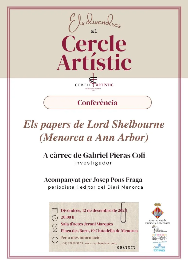 Els papers de Lord Shelbourne (Menorca a Ann Arbor)