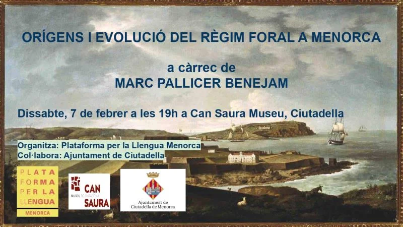 Orígens i evolució del règim foral a Menorca