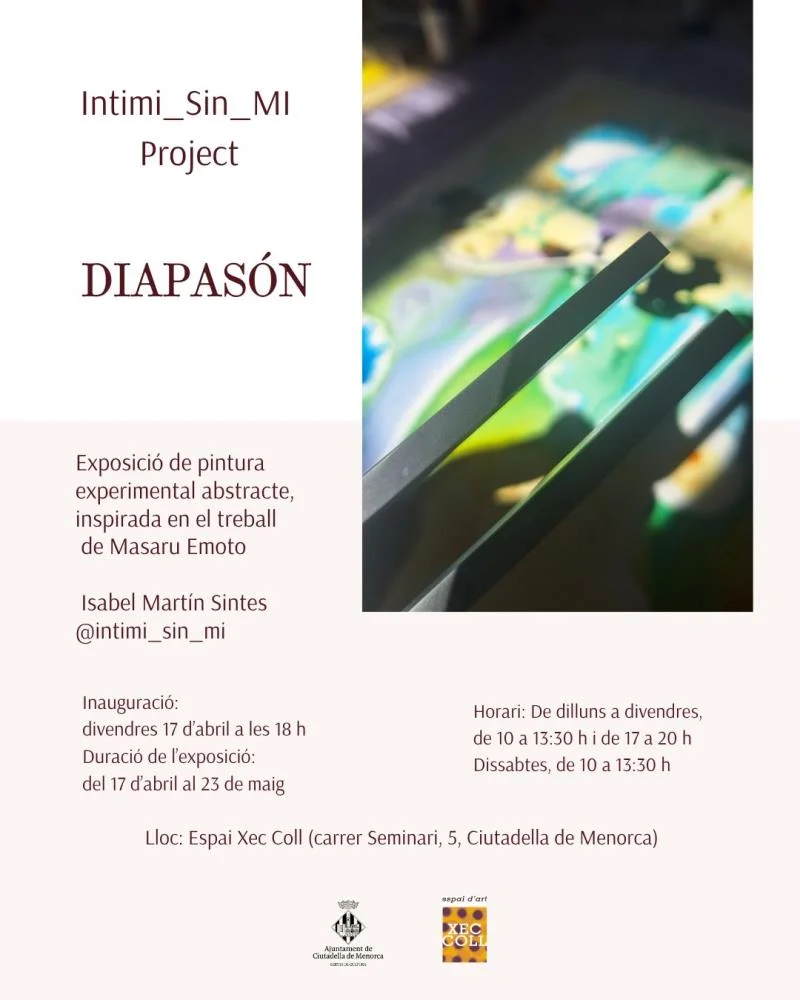 Intimi Sin Mi - Diapasón 17/04 a 23/05