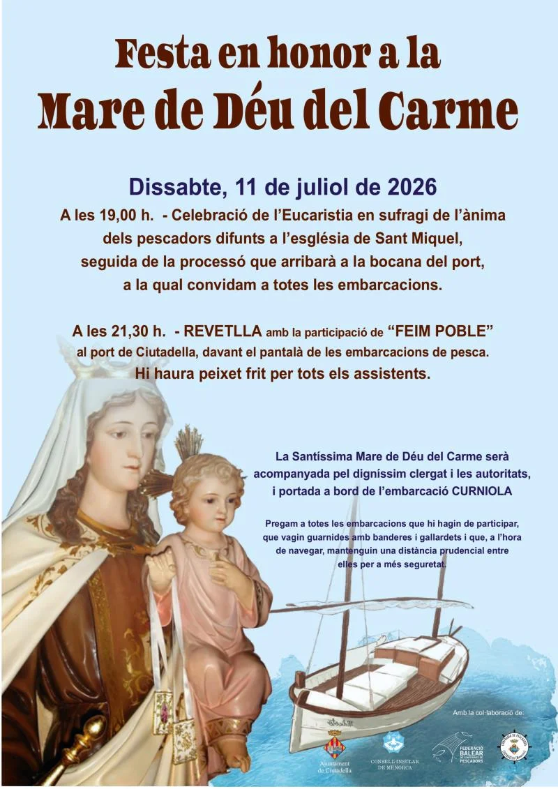 Festa Mare de Déu del Carme