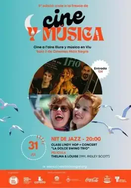 Cinema, Lindy Hop i Jazz a la fresca