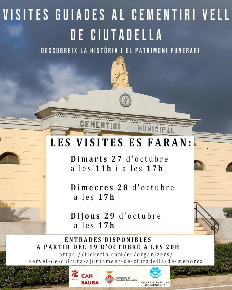 Visites guiades al Cementiri Vell de Ciutadella