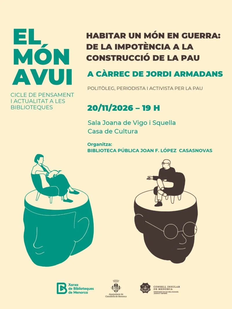 Habitar un món en guerra: de la impotència a la construcció de la pau