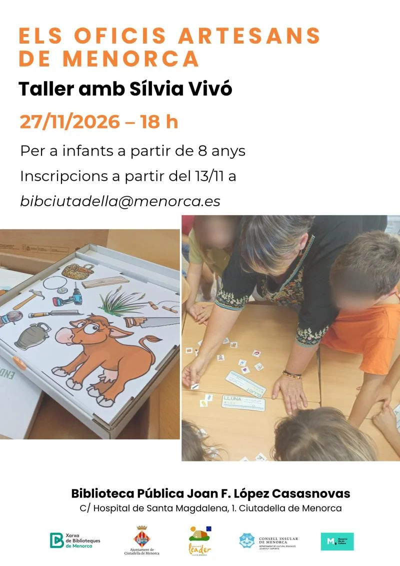 Els oficis artesans de Menorca