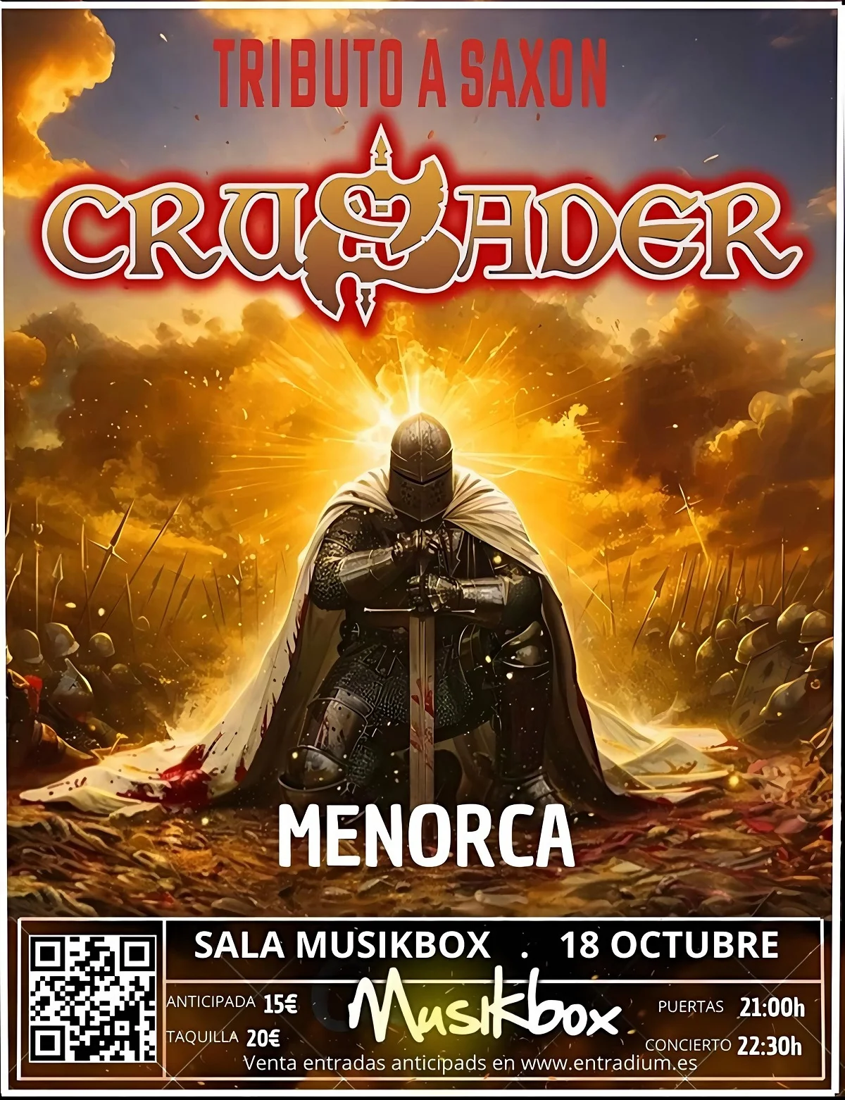 Crusader, Tributo a Saxon