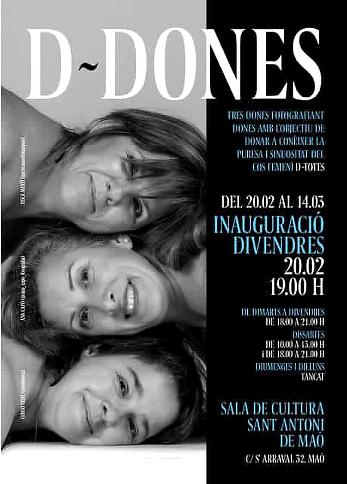 Exposición fotográfica “D-DONES” 20/02 a 14/03