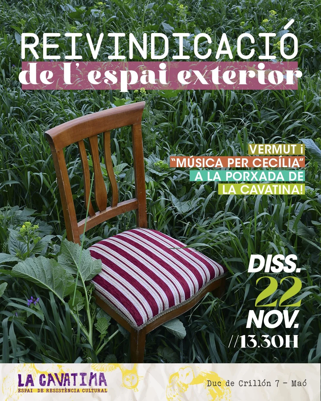 REIVINDICACIÓ DE L’ESPAI EXTERIOR