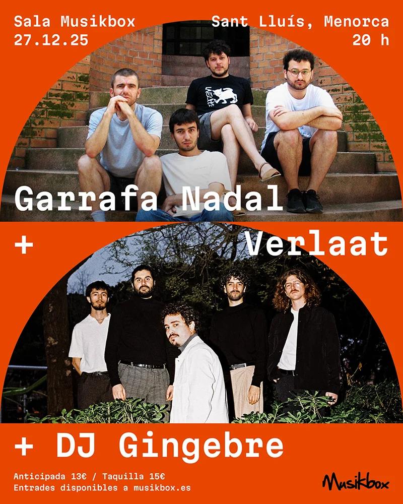 Verlaat i Garrafa Nadal + sessió de DJ Gingebre i Verlaat PDs