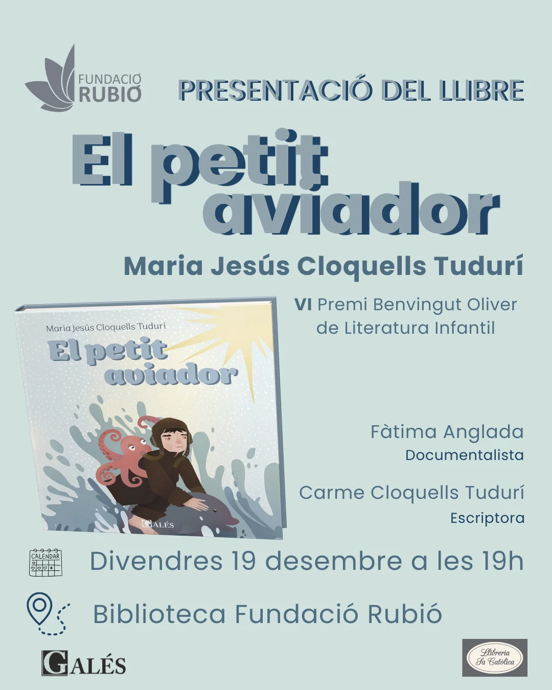Presentación del libro El petit aviador