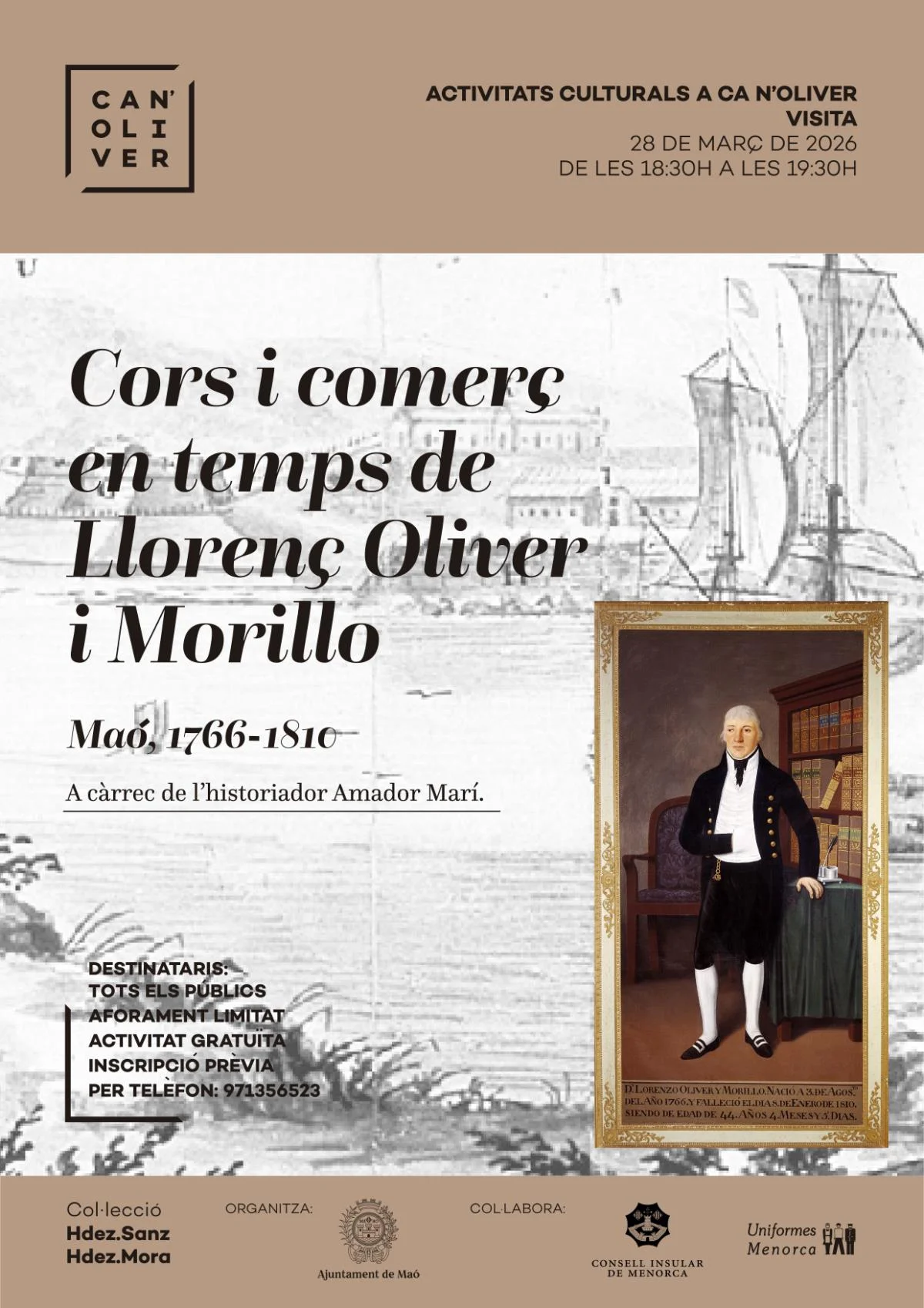 Cors i comerç en temps de Llorenç Oliver Morillo
