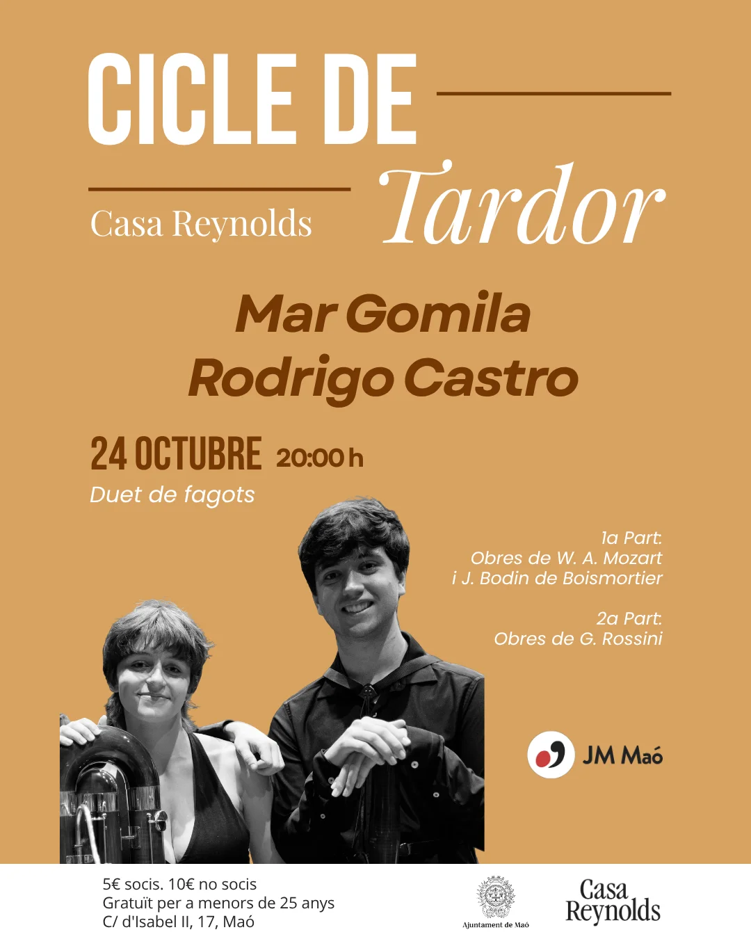 Concert de Mar Gomila i Rodrigo Castro