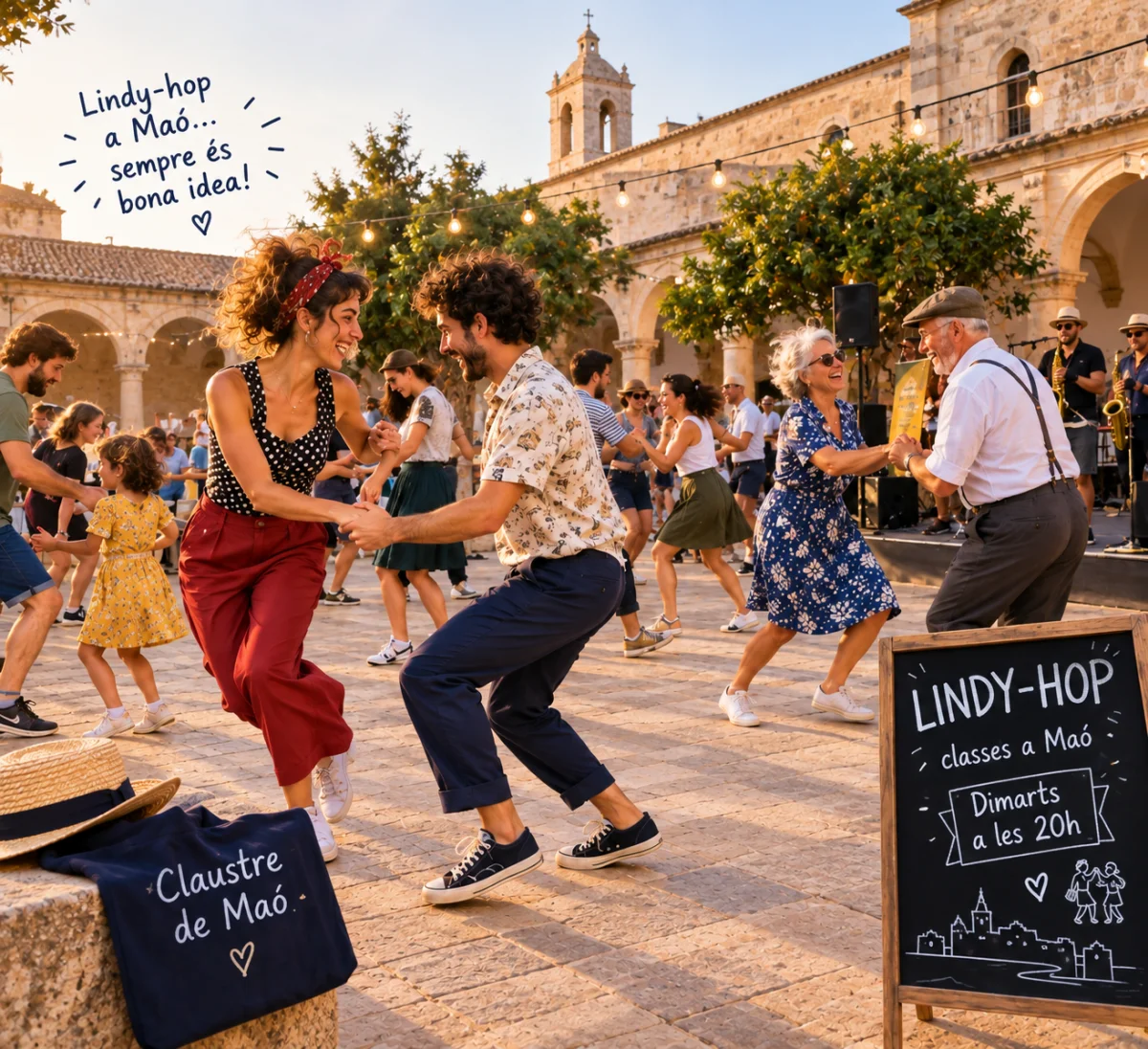 LINDY-HOP A MAÓ! BALLAR PER SENTIR-TE BÉ