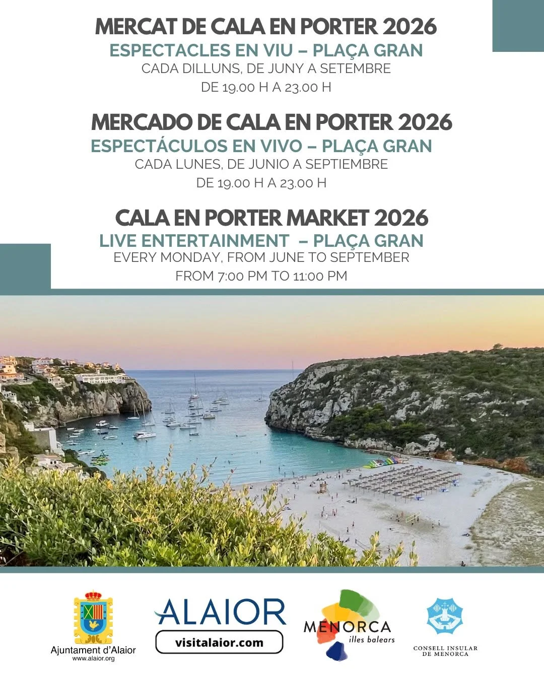 Mercat de Cala en Porter