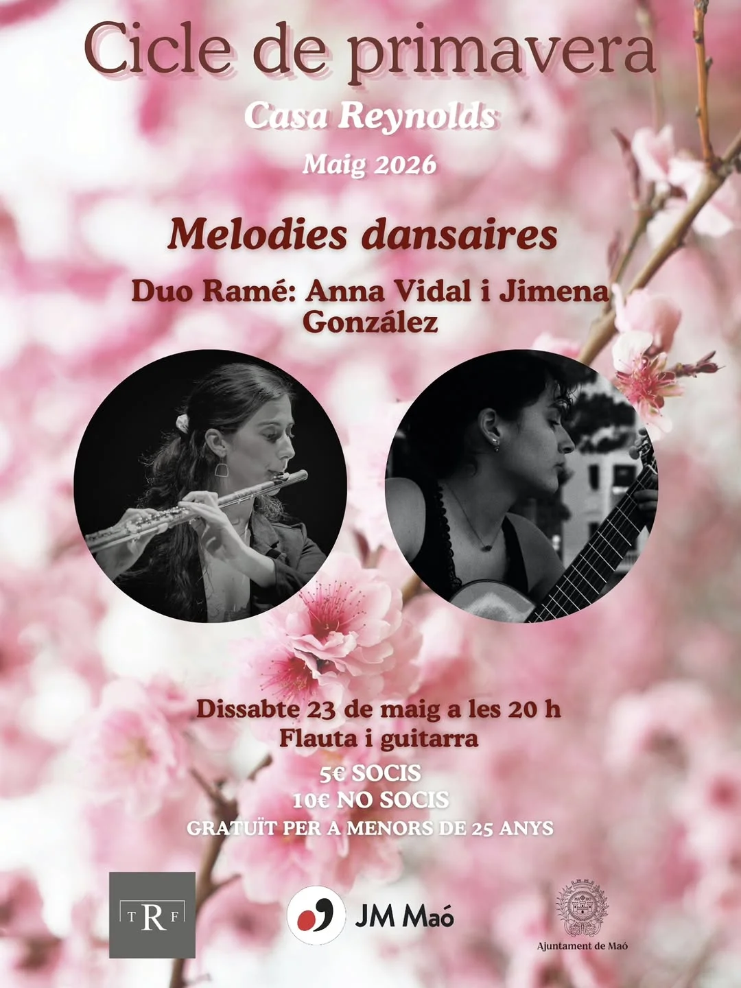 Concierto de Anna Vidal y Jimena González – Dueto de flauta y guitarra