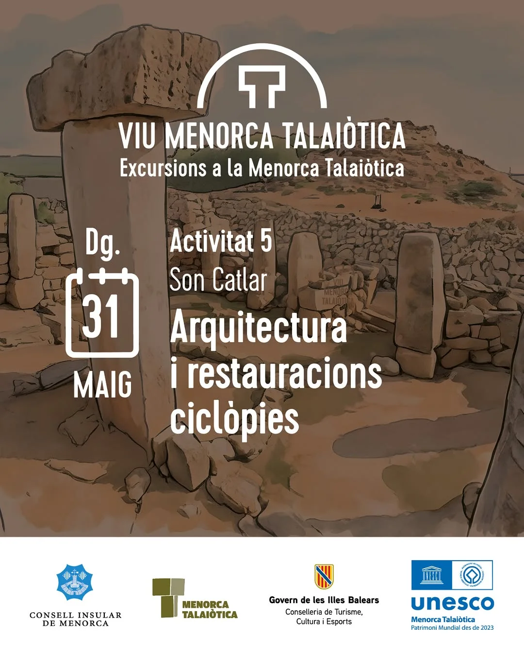 Descubre la muralla restaurada del poblado talaiòtic de Son Catlar